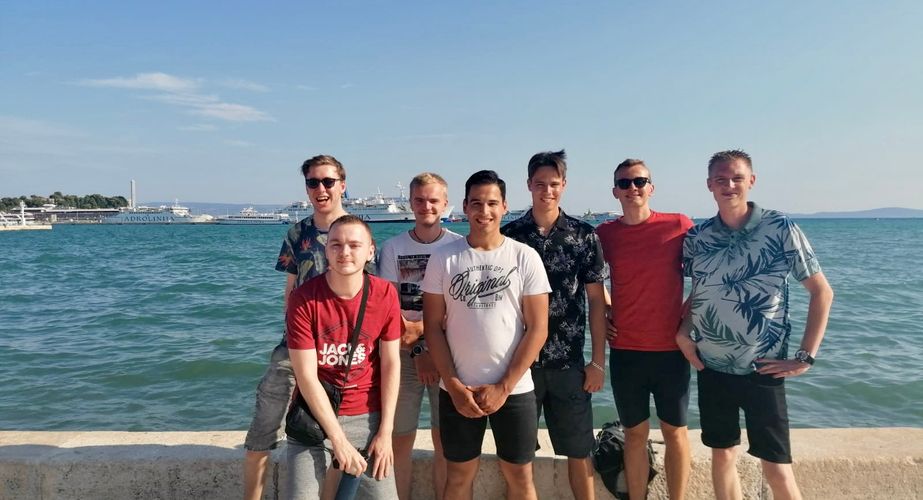 Groepsfoto Kroatie single reis Groepsfoto Kroatie single reis